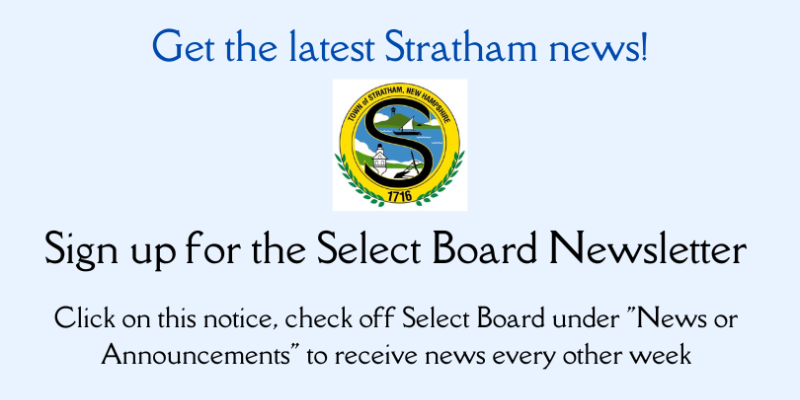 select board newsletter